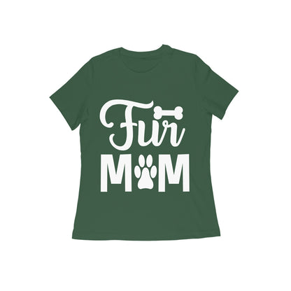 Fur Mom Printed T-shirt for Women - Casual Koala