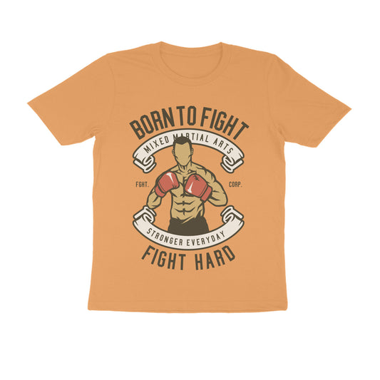 Born to Fight Printed T-shirt For Men