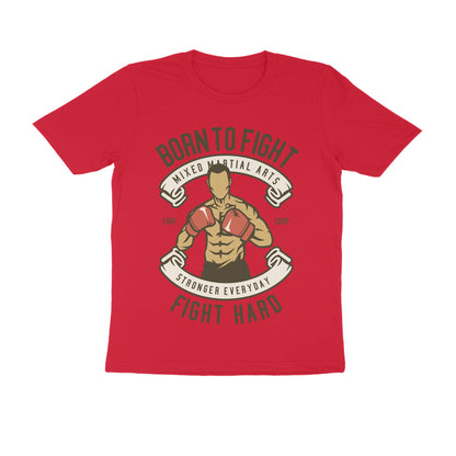 Born to Fight Printed T-shirt For Men