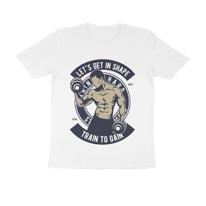 Let's Get in Shape Men's T-Shirt for GYM Lovers