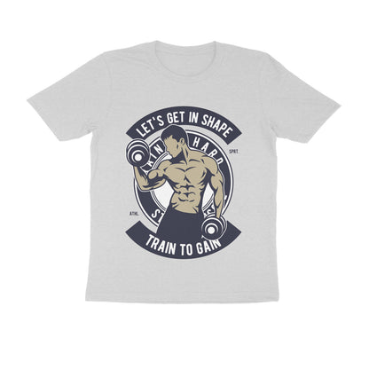 Let's Get in Shape Men's T-Shirt for GYM Lovers