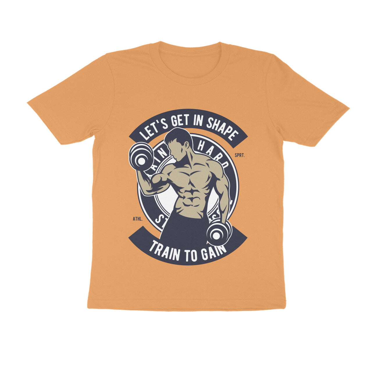 Let's Get in Shape Men's T-Shirt for GYM Lovers