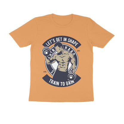 Let's Get in Shape Men's T-Shirt for GYM Lovers