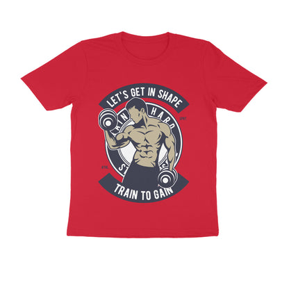Let's Get in Shape Men's T-Shirt for GYM Lovers
