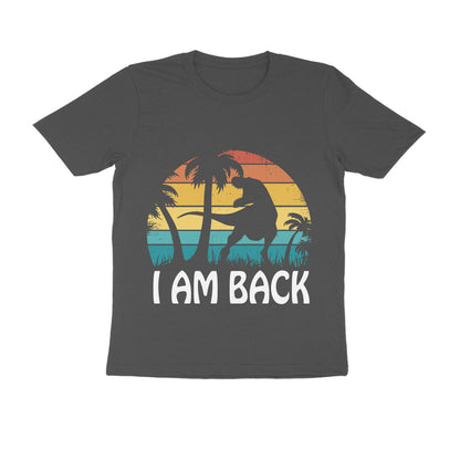 I am Back Dinosaur Printed T-shirt for Men