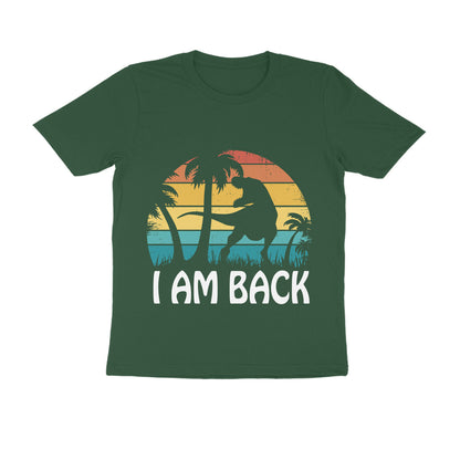 I am Back Dinosaur Printed T-shirt for Men