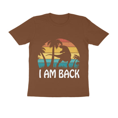 I am Back Dinosaur Printed T-shirt for Men