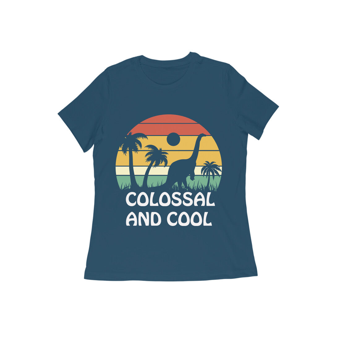 Colossal and Cool Dinosaur T-Shirt For Women