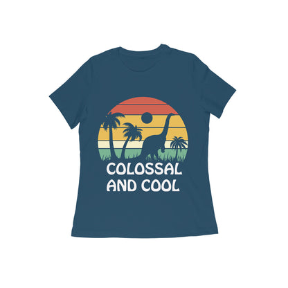 Colossal and Cool Dinosaur T-Shirt For Women