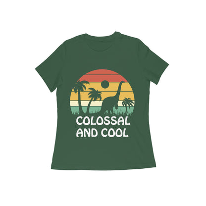 Colossal and Cool Dinosaur T-Shirt For Women