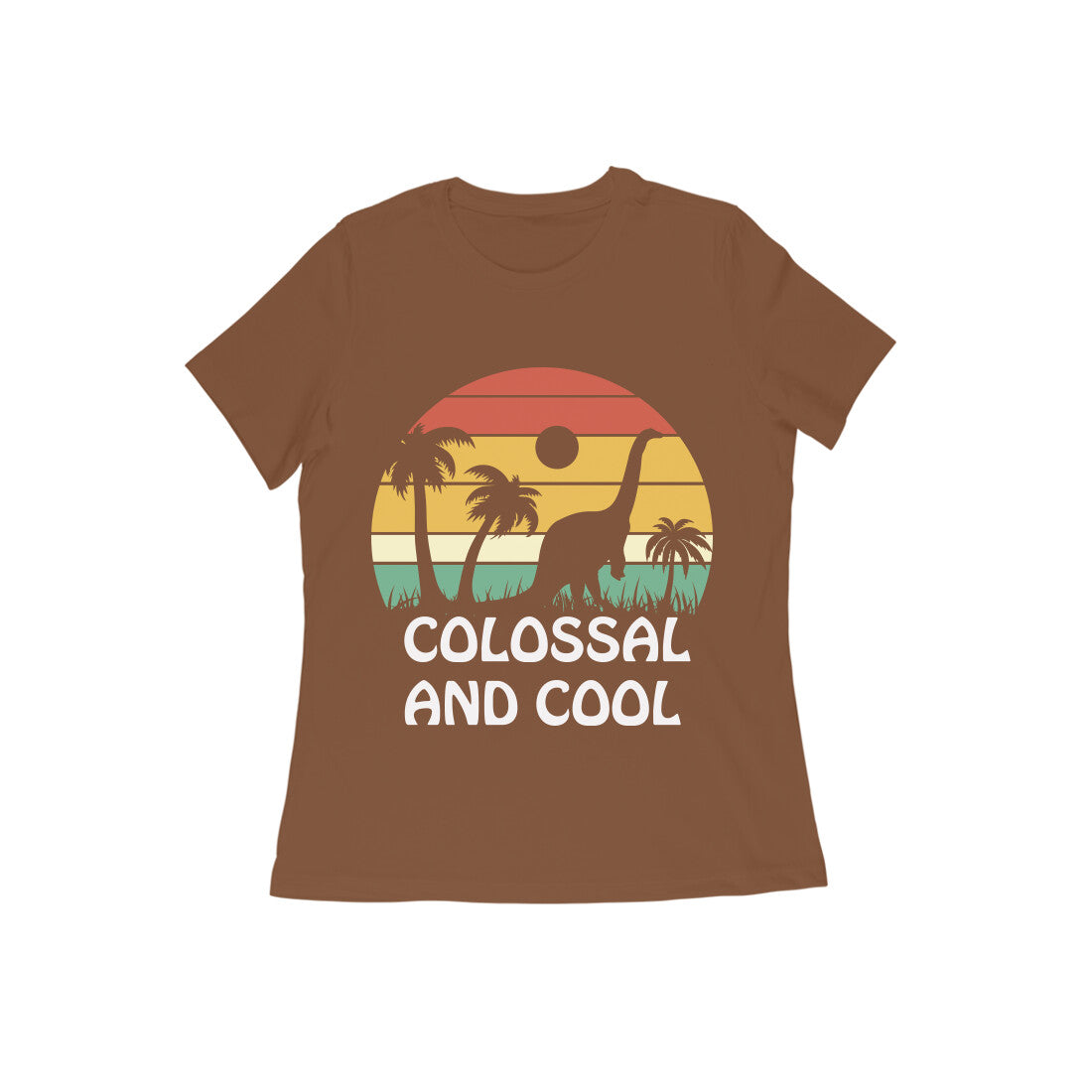 Colossal and Cool Dinosaur T-Shirt For Women