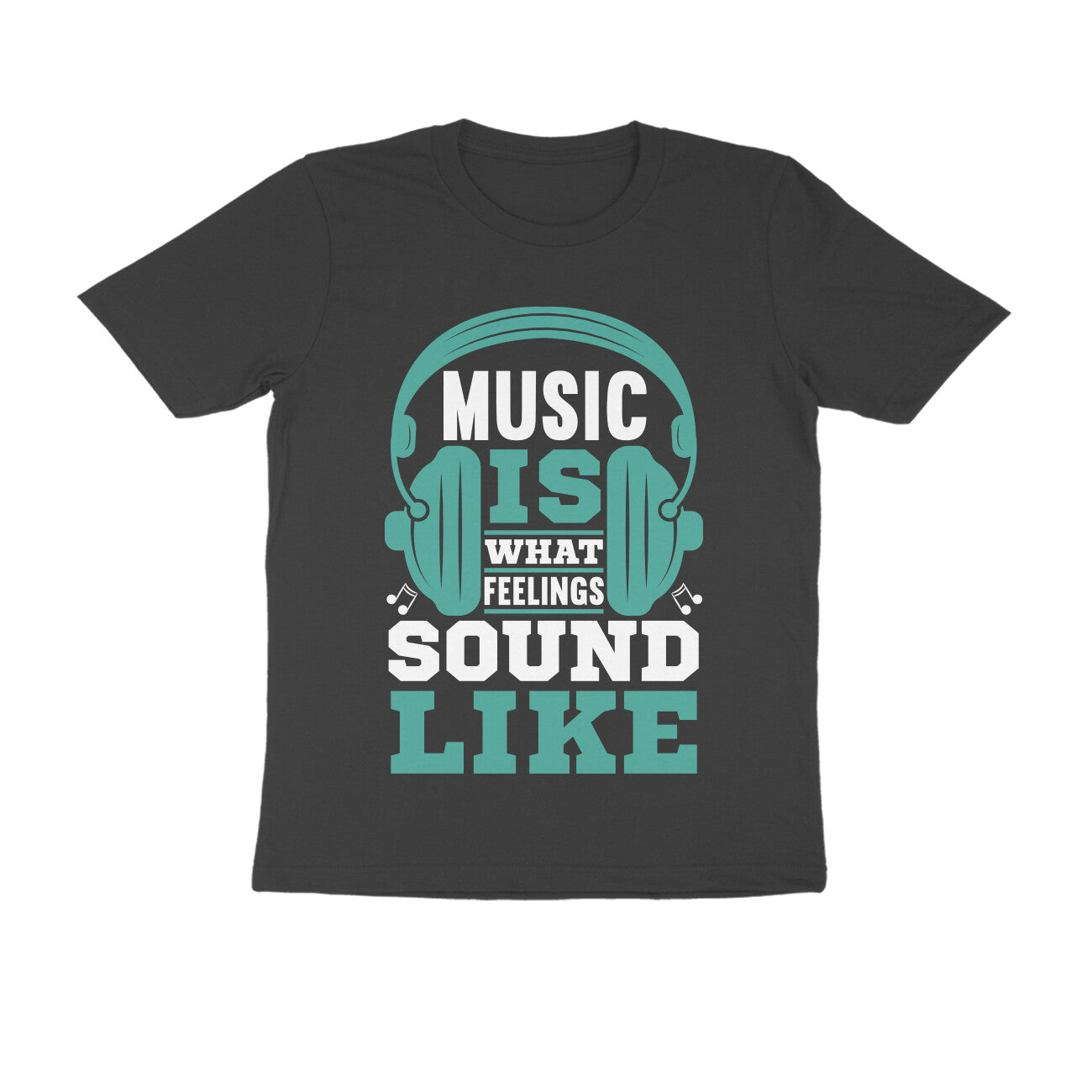 Half Sleeve Music T-Shirt for Men