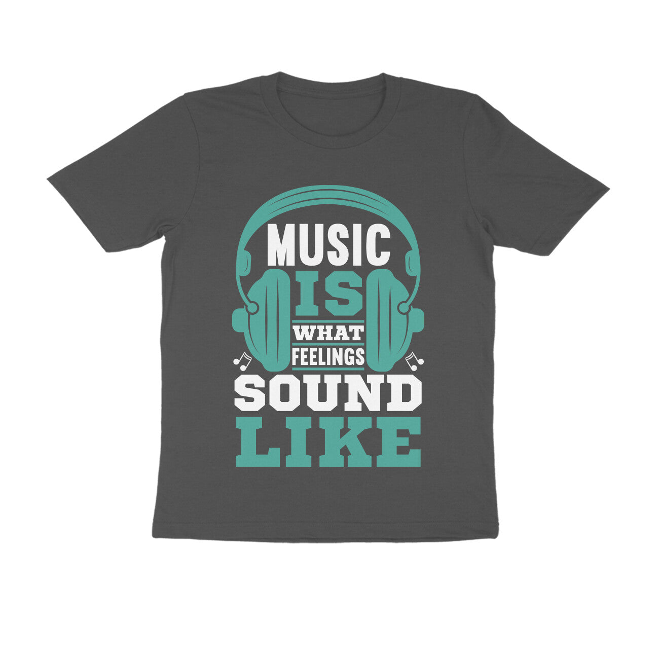 Half Sleeve Music T-Shirt for Men