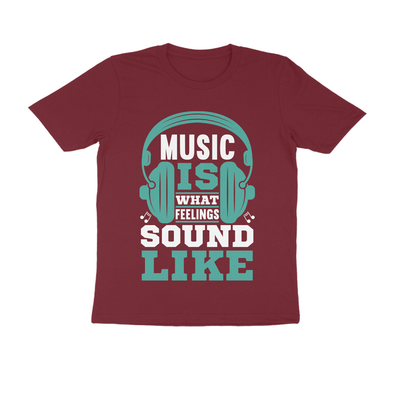 Half Sleeve Music T-Shirt for Men