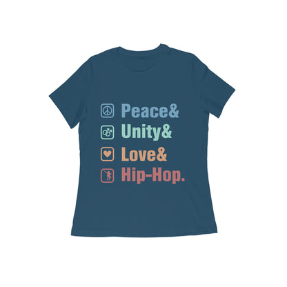 Music Themed Printed T-shirt for Women