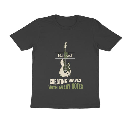 Bass Guitar Printed T-Shirt for Men