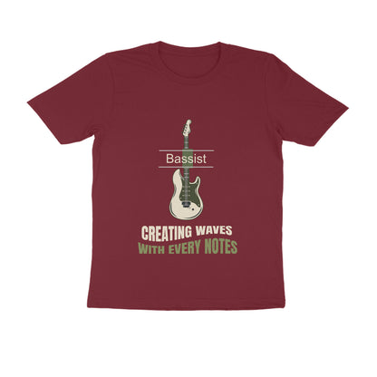 Bass Guitar Printed T-Shirt for Men