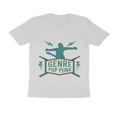 Round Neck Pop Punk Printed T-shirt for Men