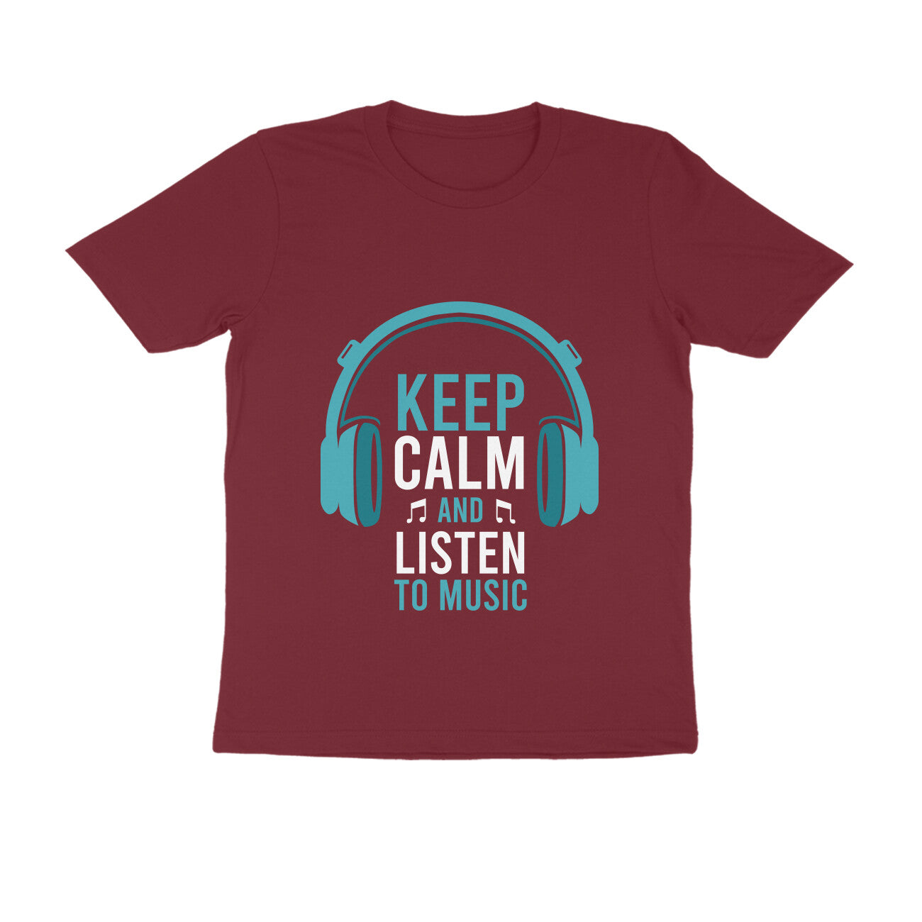 Keep Calm and Listen To The Music T-Shirt for Men
