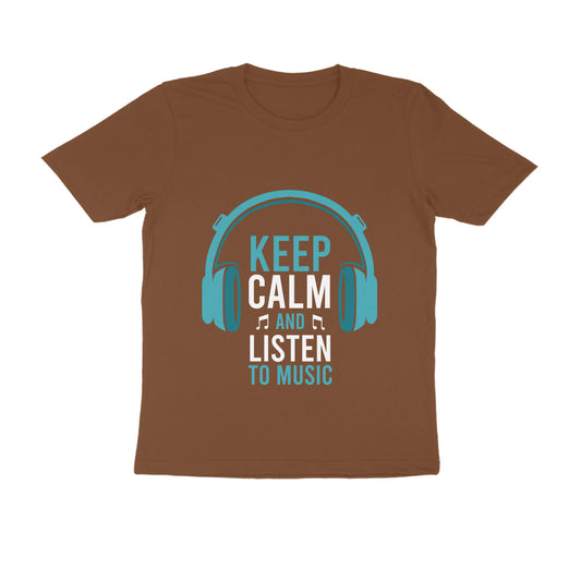 Keep Calm and Listen To The Music T-Shirt for Men
