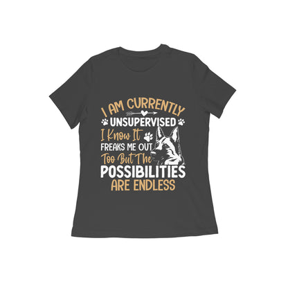 German Shepherd Endless Possibilities T-shirts for Women