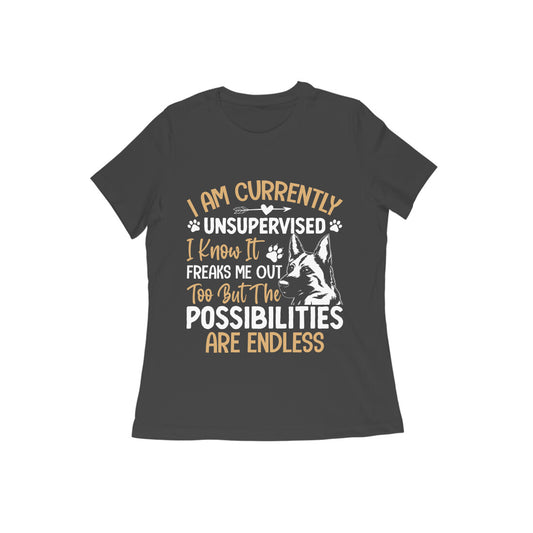 German Shepherd Endless Possibilities T-shirts for Women
