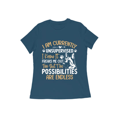 German Shepherd Endless Possibilities T-shirts for Women