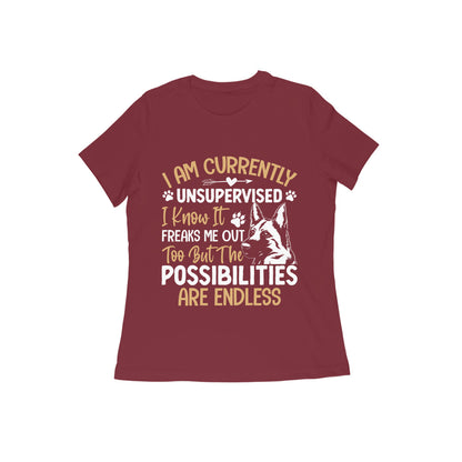 German Shepherd Endless Possibilities T-shirts for Women