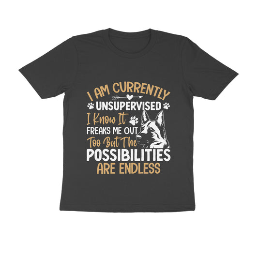 German Shepherd Endless Possibilities T-shirt for Men