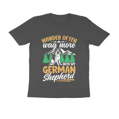 German Shepherd Wanderer T-Shirt for Men