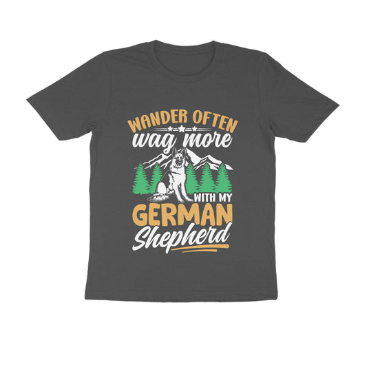 German Shepherd Wanderer T-Shirt for Men
