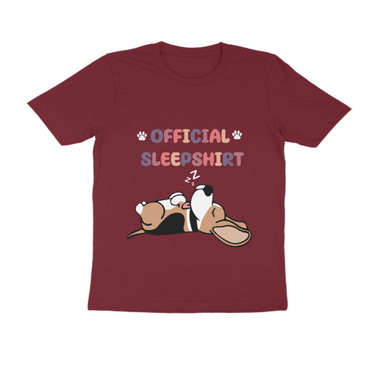 Round Neck Official Sleepshirt for Men