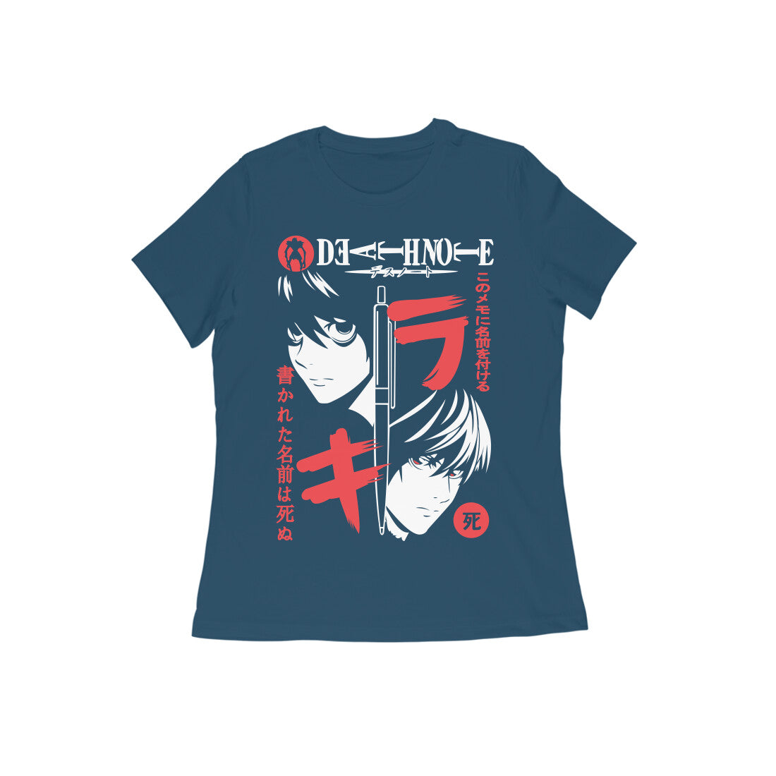 Regular Fit Anime T-Shirt for Women