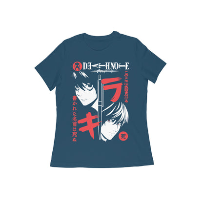 Regular Fit Anime T-Shirt for Women