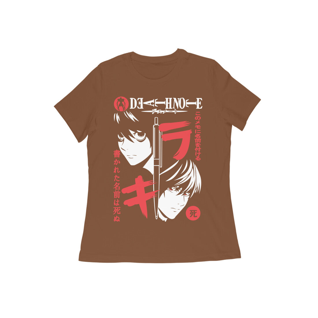 Regular Fit Anime T-Shirt for Women