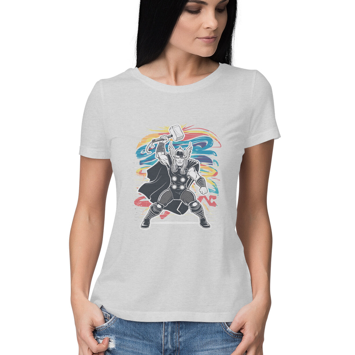 Round Neck Thor T-shirt for Women