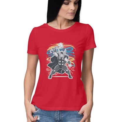 Round Neck Thor T-shirt for Women