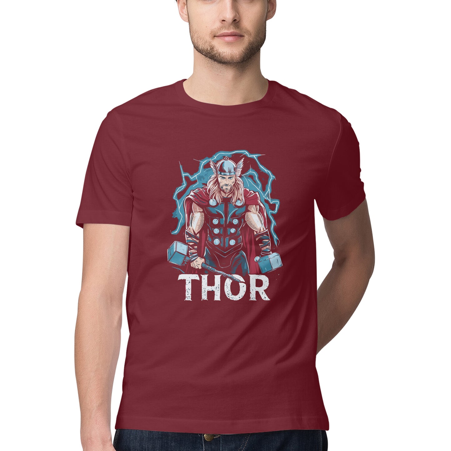 Round Neck Thor T-shirt for Men