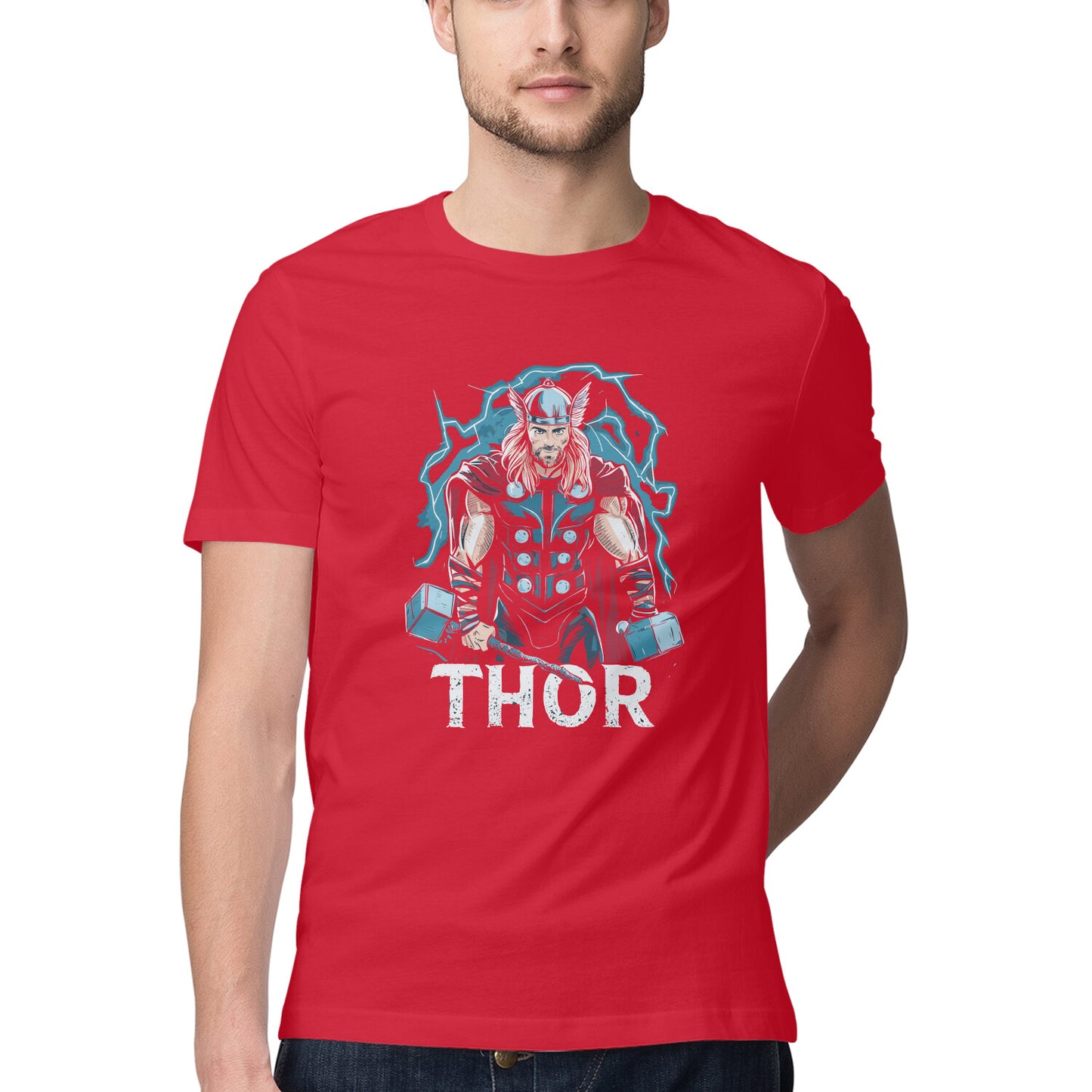 Round Neck Thor T-shirt for Men