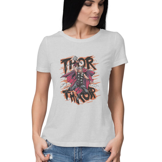 Thor Half Sleeve T-Shirt for Women