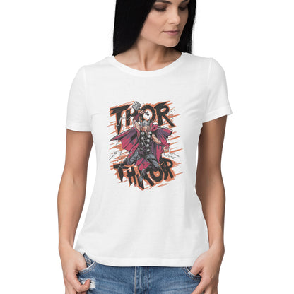 Thor Half Sleeve T-Shirt for Women