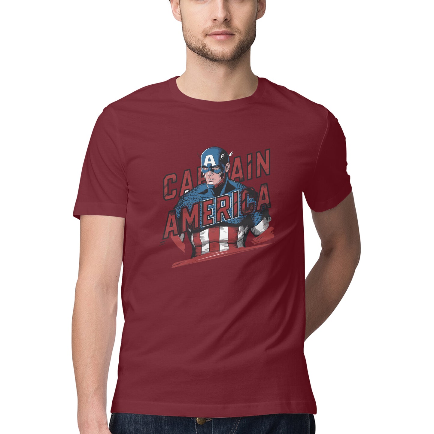 Marvel Comics Captain America T-Shirt for Men