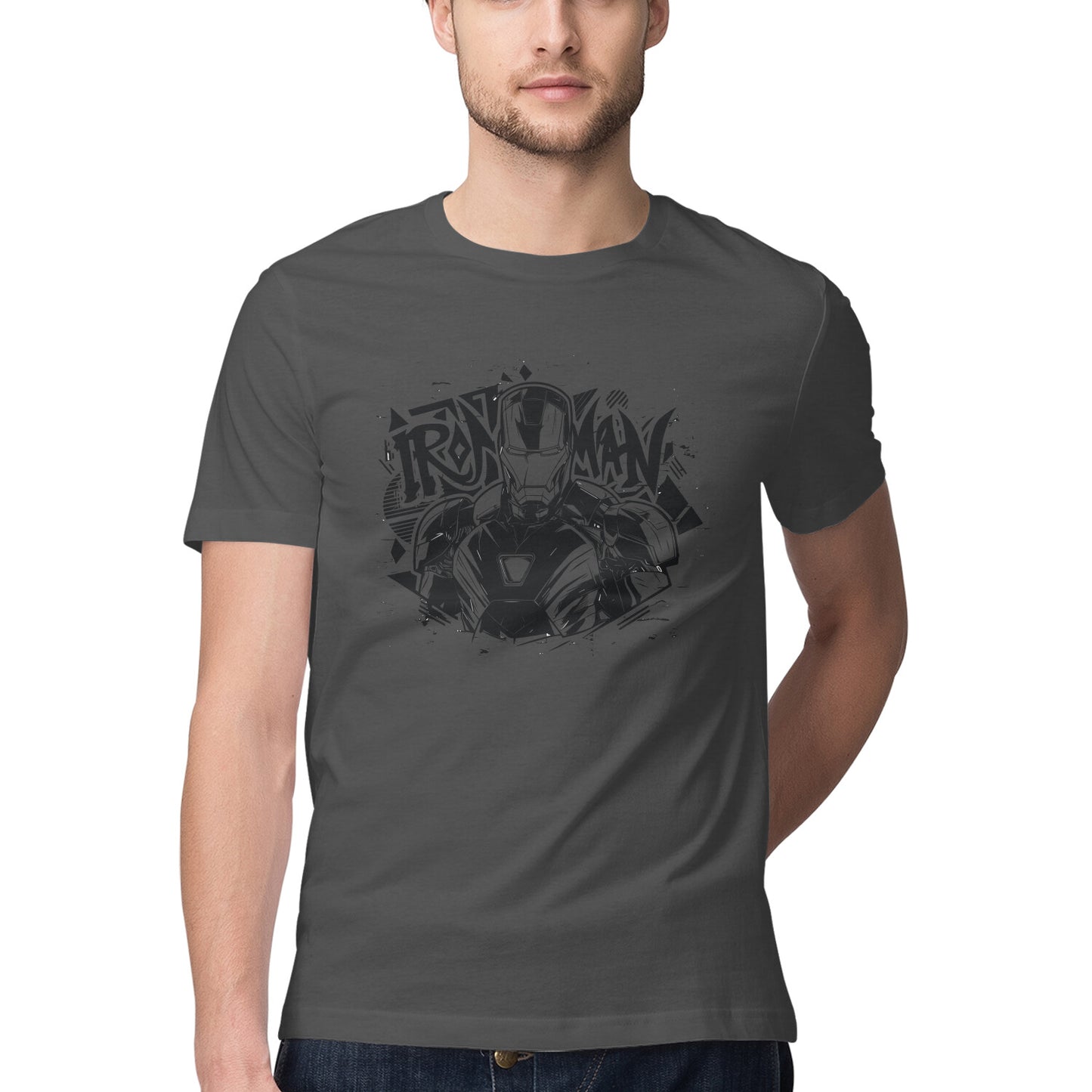 Iron Man Marvel Superhero T-Shirt for Men