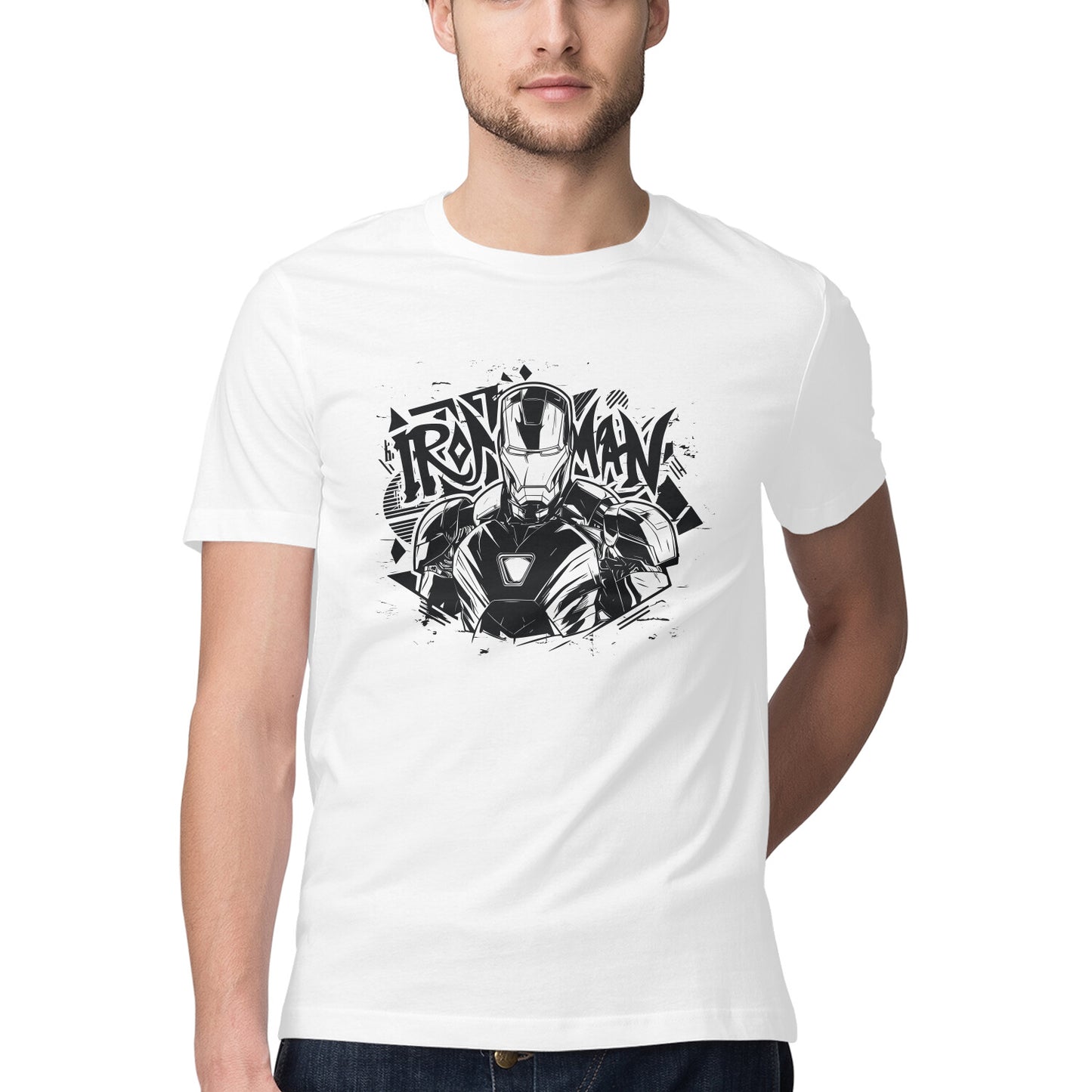 Iron Man Marvel Superhero T-Shirt for Men