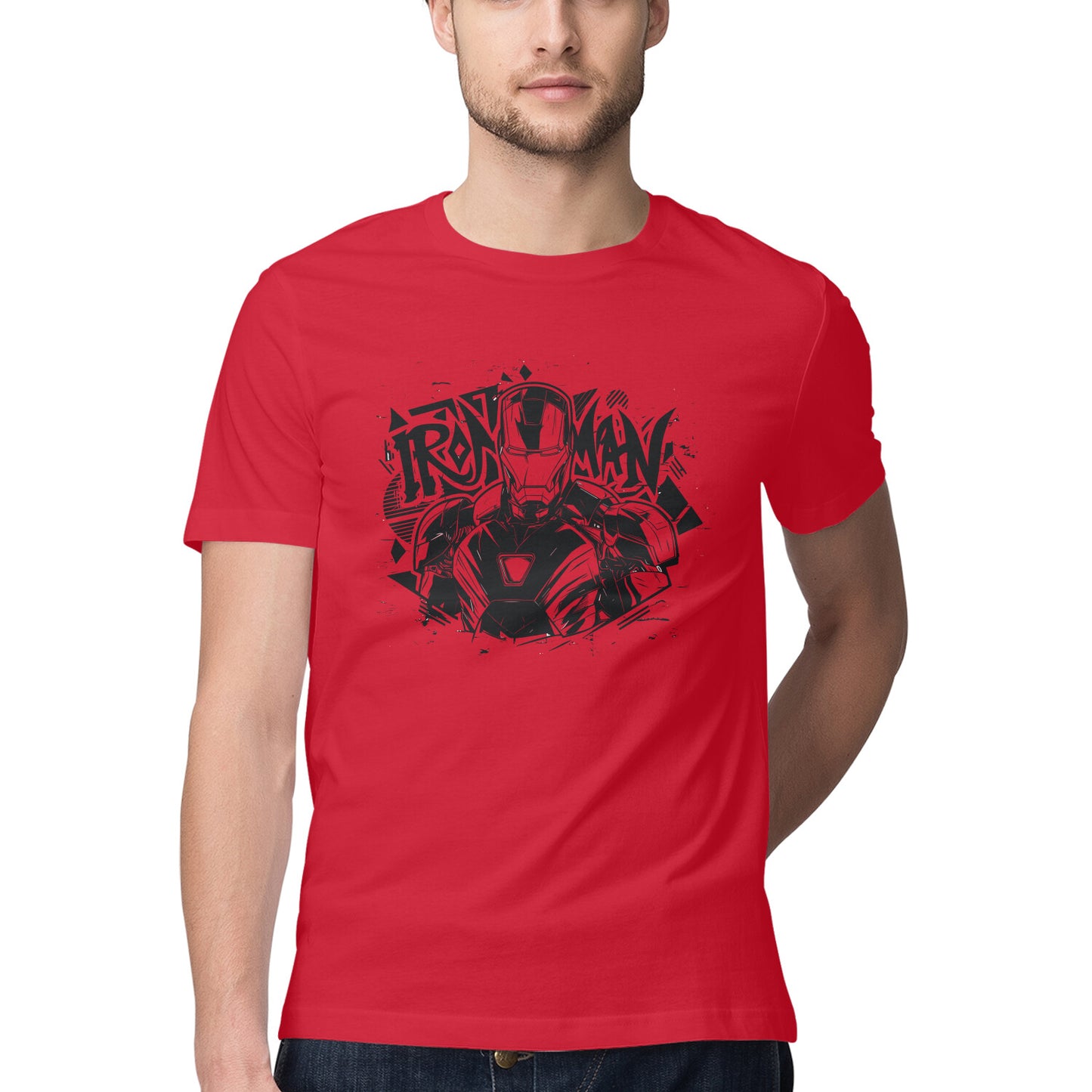 Iron Man Marvel Superhero T-Shirt for Men