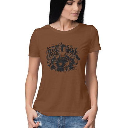 Iron Man Marvel Superhero T-Shirt for Women