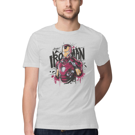 Iron Man Relaxed Fit T-Shirt for Men