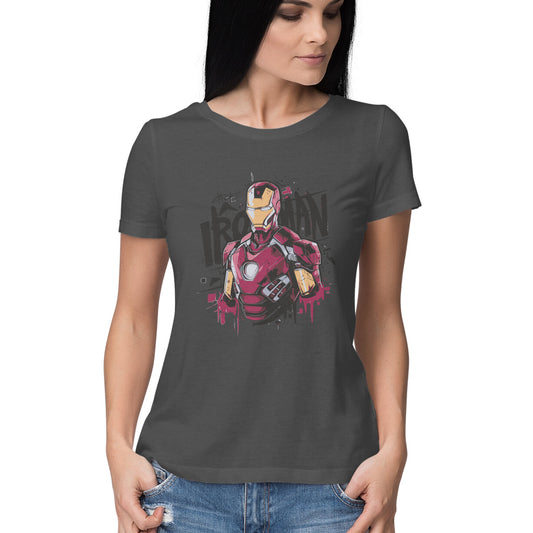 Iron Man Casual T-Shirt for Women