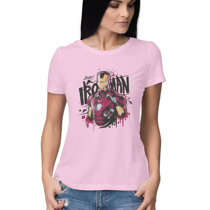 Iron Man Casual T-Shirt for Women