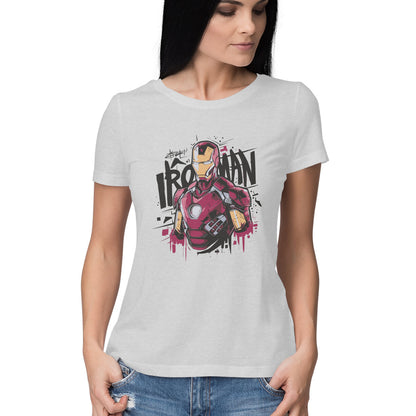 Iron Man Casual T-Shirt for Women